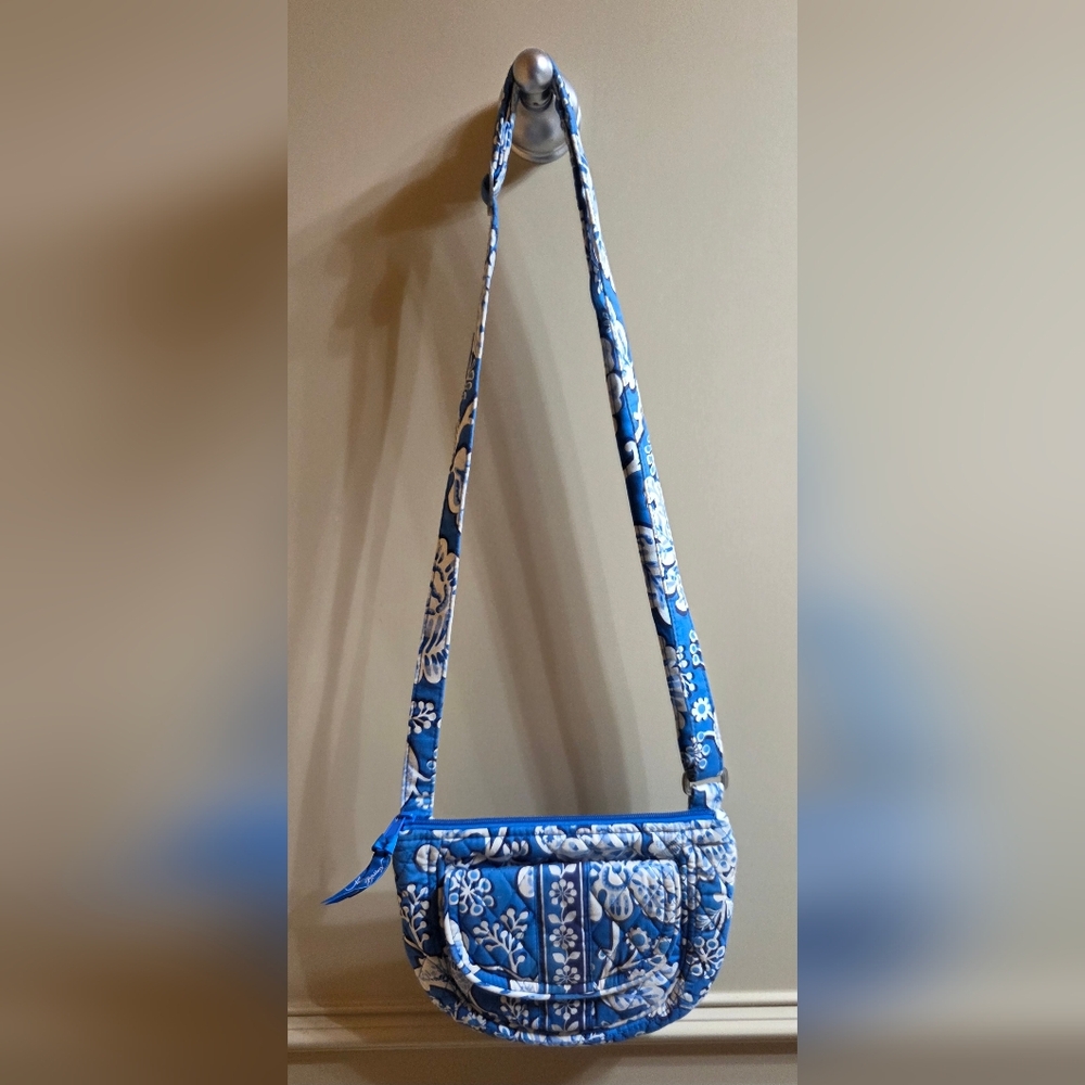 Vera Bradley Blue and White Chinoiserie Crossbody Bag